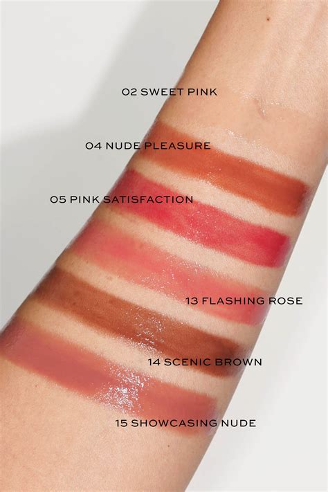 ysl lippgloss|YSL candy glaze pink satisfaction.